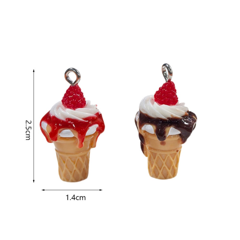 10Pcs Cute 3D Simulation Food  - огляд і ціна Resin Art Accessories