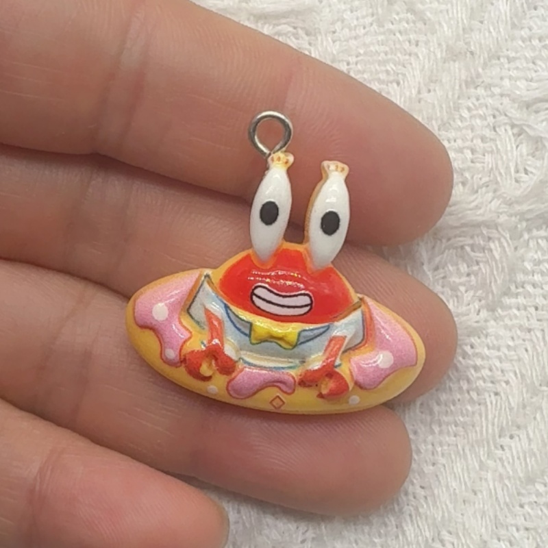 10pcs cartoon resin pendant, D - огляд і ціна Resin Art Handmade