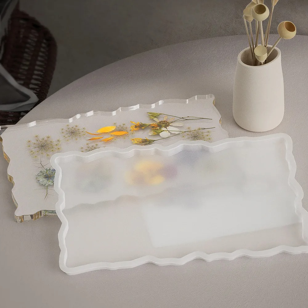 Tray Epoxy Resin Silicone Mold - огляд і ціна Tray Mold Rectangle