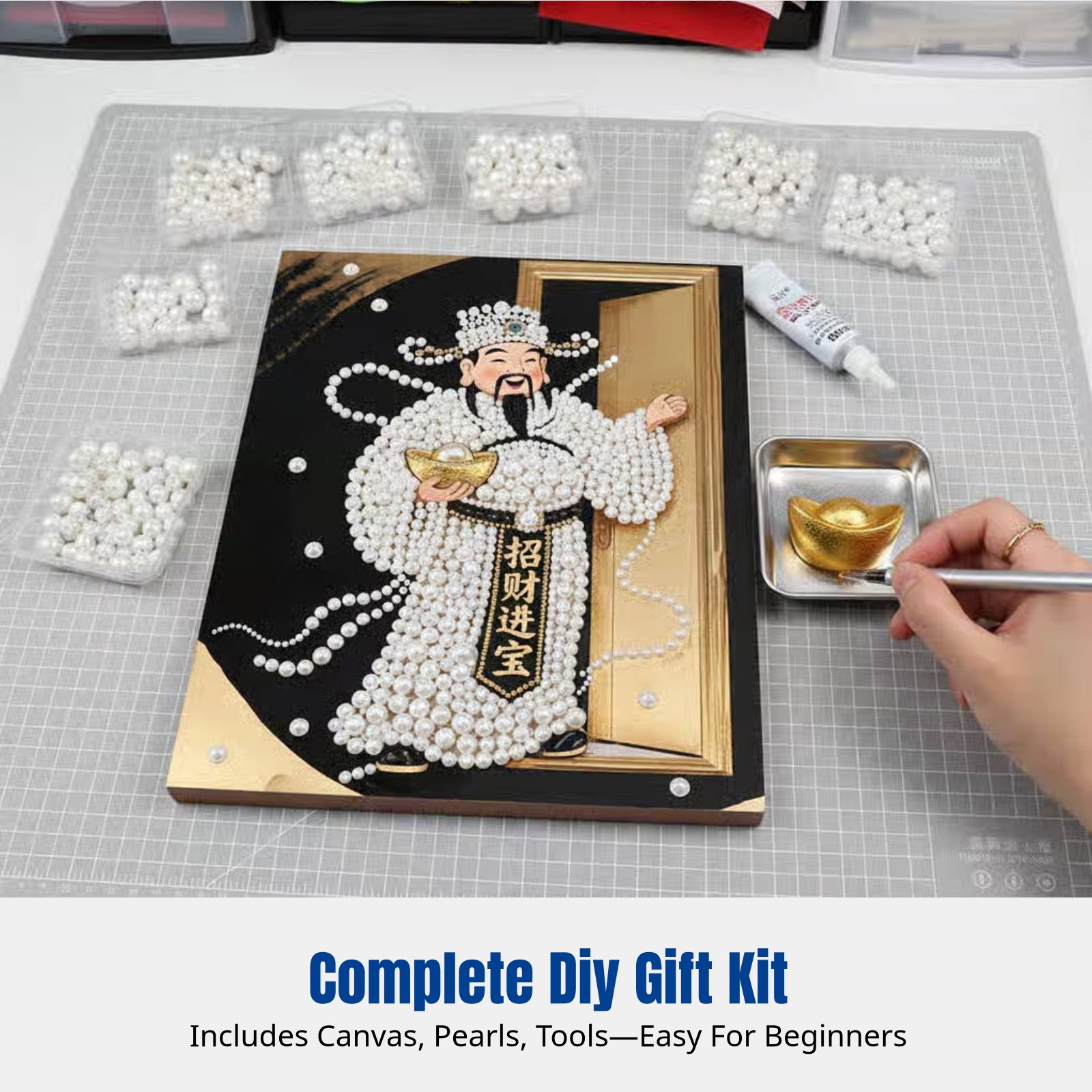 Festive Bead Painting, DIY Han - огляд і ціна Resin Art Wedding Gift