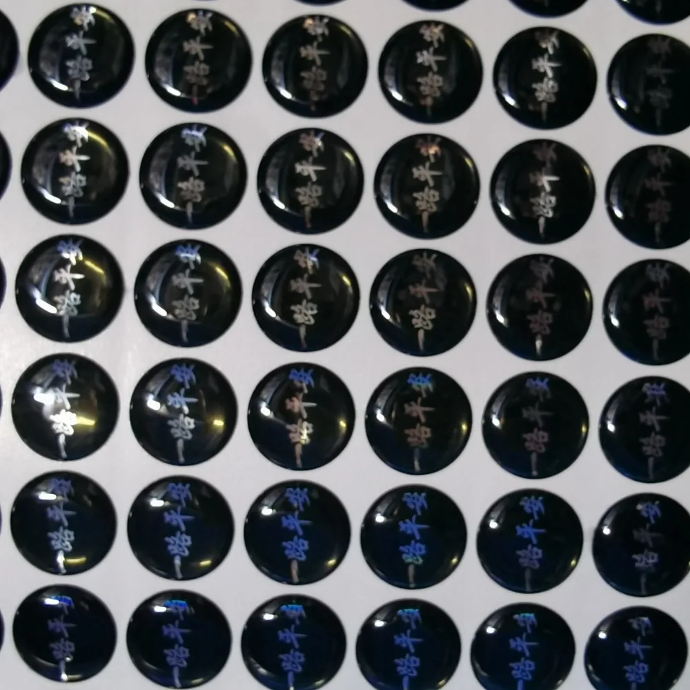 B Customized 14mm Round Car Ke - огляд і ціна Resin Art Logo