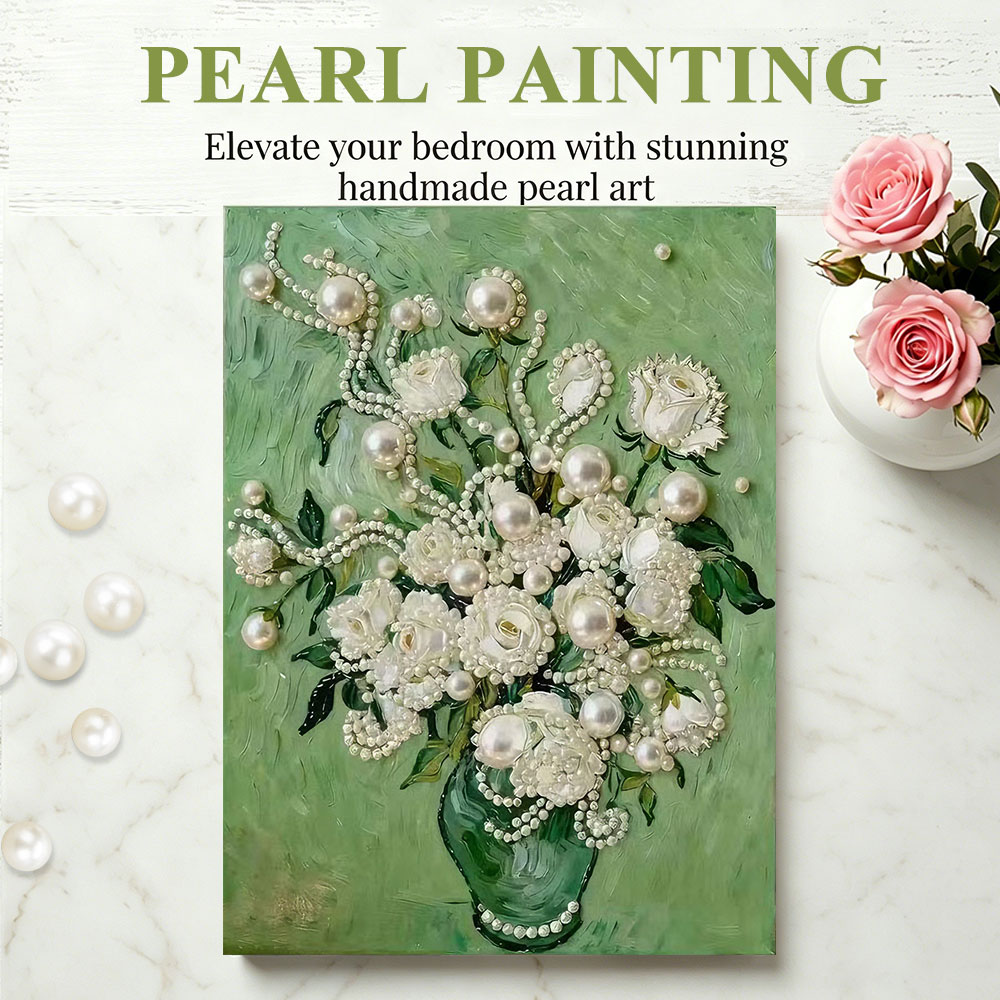 Huacan DIY Pearl Art Painting  - огляд і ціна Resin Art For Rose